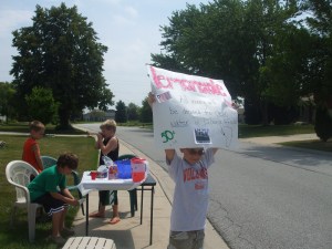 Brendan was the sign man