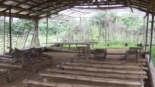 Liberia 3 012 Church Building by a Village in the "Interior" of Liberia